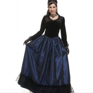 Dark Victorian Princess Adult Costume - Large